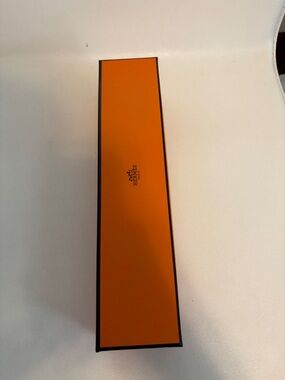 Hermes Orange Jewelry/Accessory Box